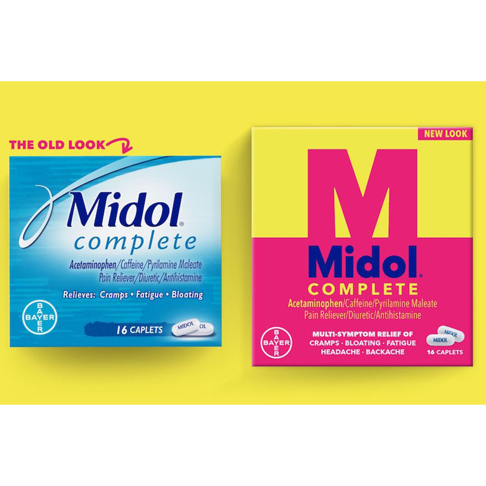 Bayer 31284302471 - Midol® Complete Caplets - 16/Box
