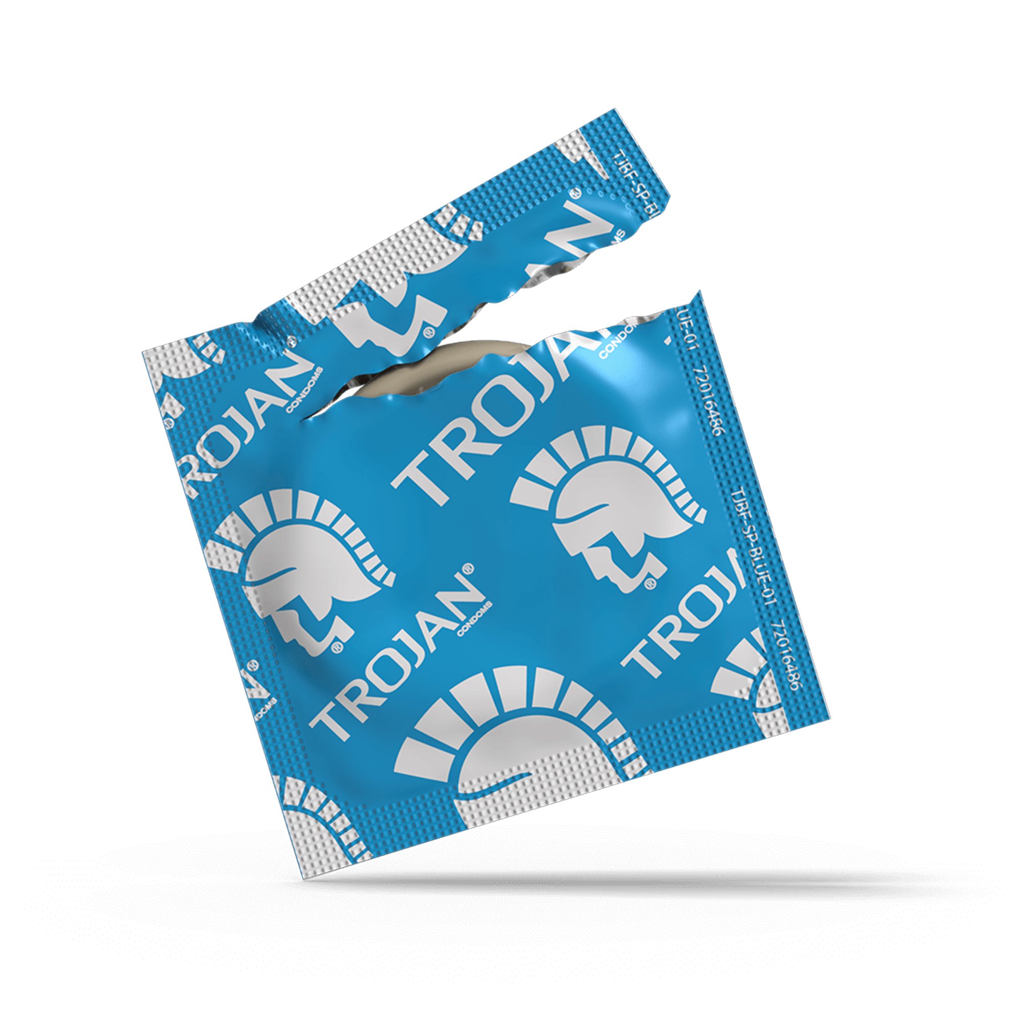 Church and Dwight 22600093050 - Trojan-Enz® Lubricated Latex Condom - 3/Box