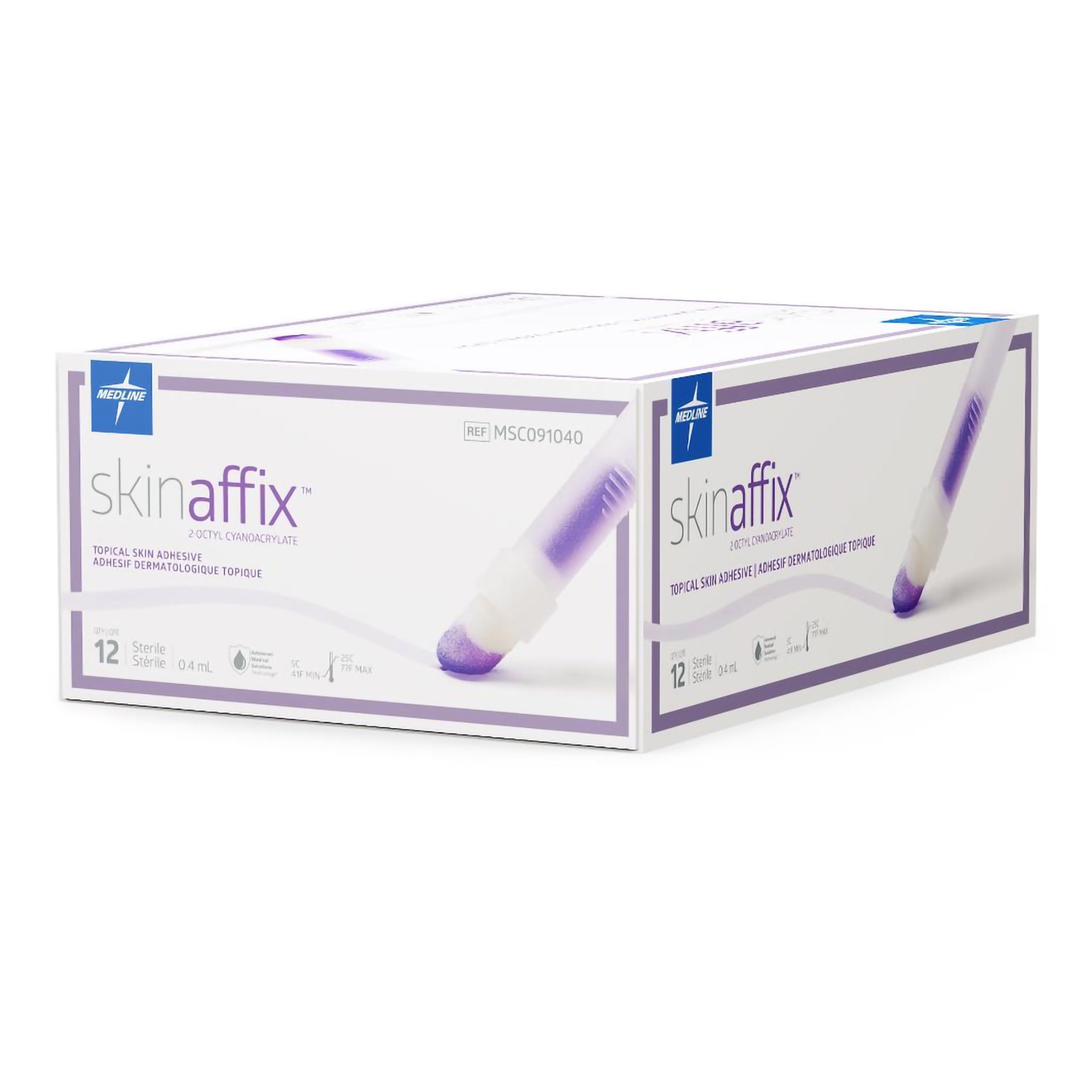 Medline MSC091040 - Skin Affix™ Topical Skin Adhesive - 12/Box, 72/Case