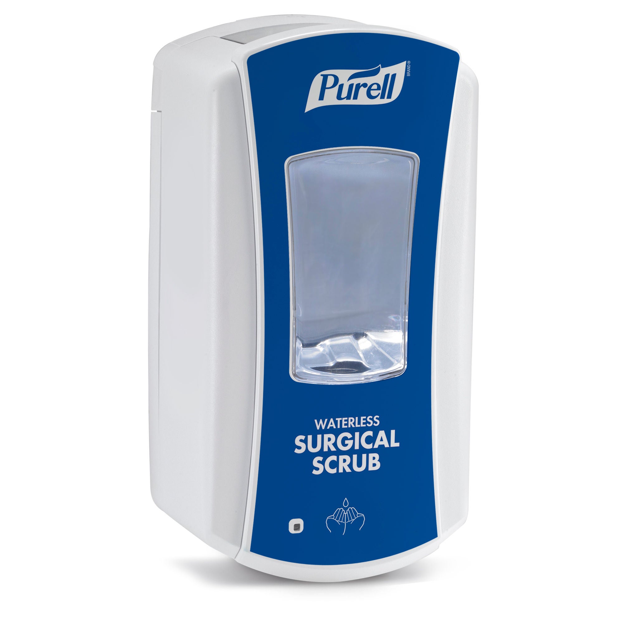 GOJO - 1932-04 Hand Hygiene Dispenser Purell® LTX-12™ Blue / White Plastic Touch Free 1200 mL Wall Mount
