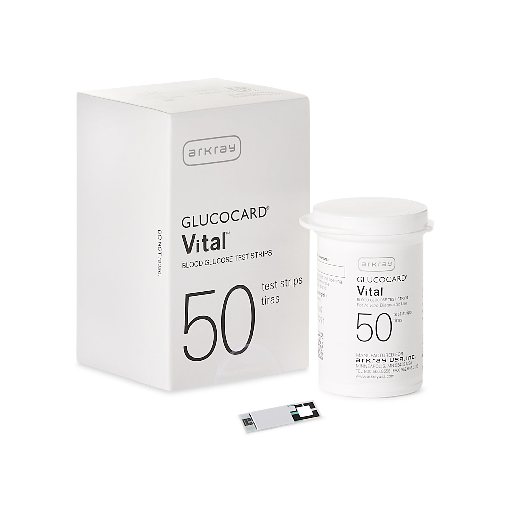 Arkray USA - 760050 Glucocard® Vital™ Blood Glucose Test Strips
