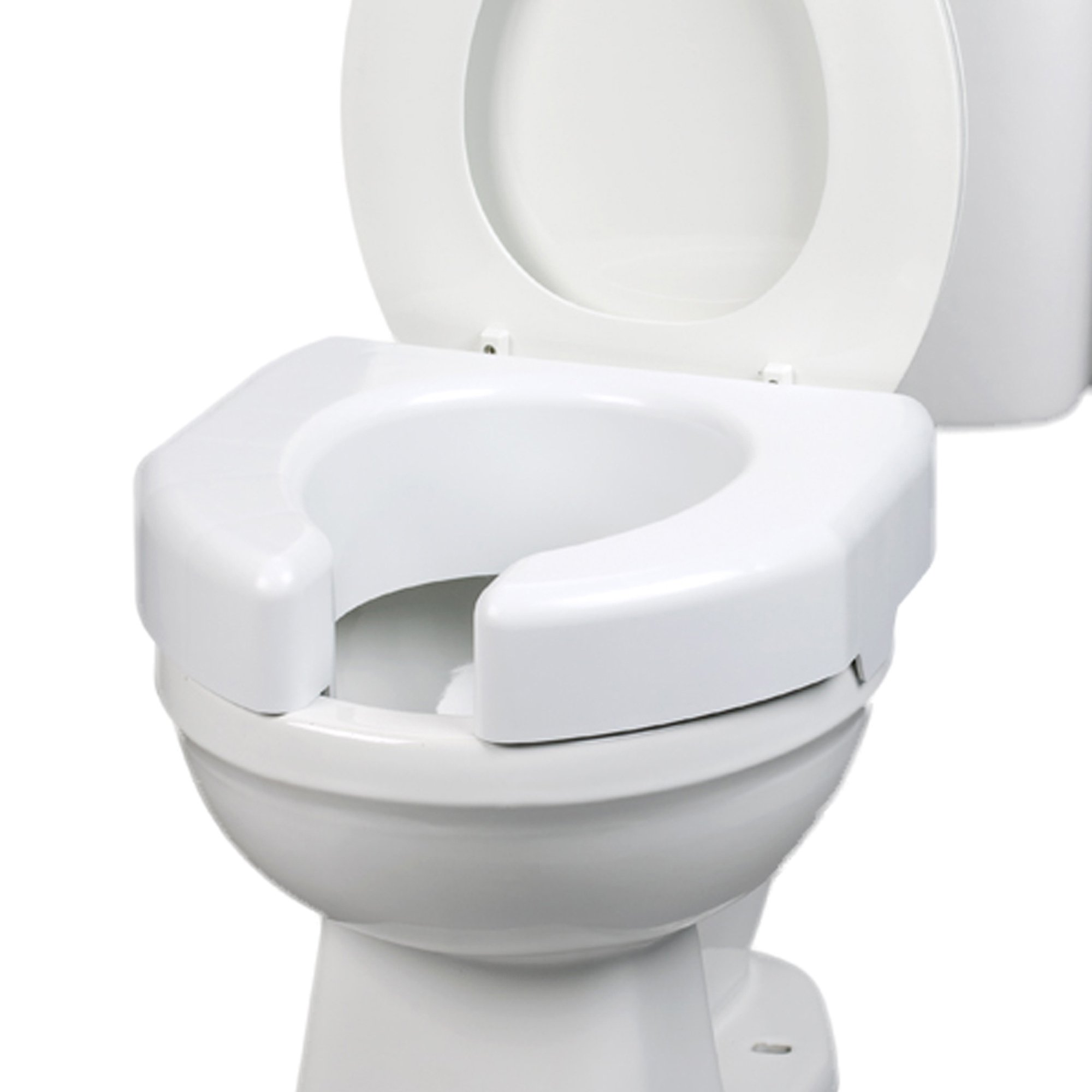 Maddak - 725790000 Maddak Basic Open Front Elevated Toilet Seat