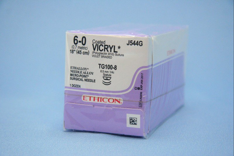 J & J Healthcare Systems - J544G Coated Vicryl™ Suture with Needle