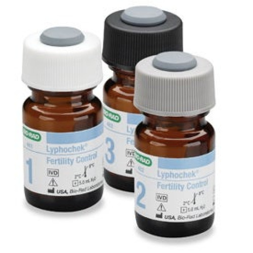 Bio-Rad Laboratories - 480 Assayed Control Lyphochek® Fertility Level 3 12 X 5 mL