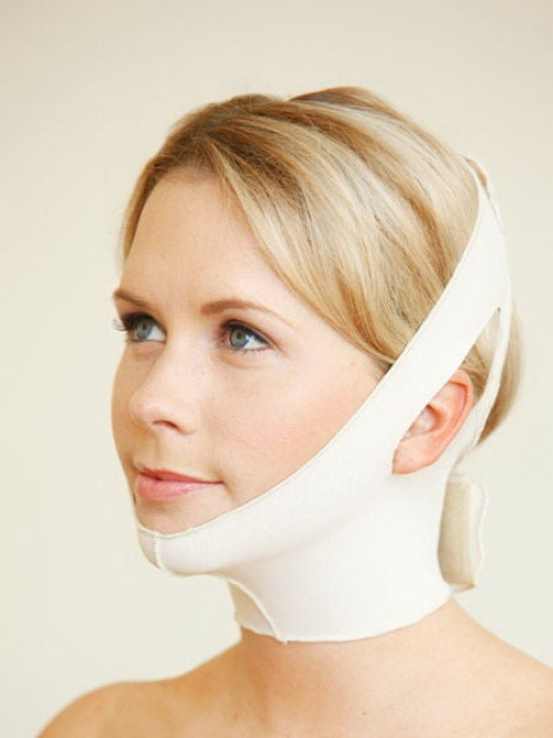 Medico International - T-118-L Facial Support Wrap Large SuperSilky Fabric Beige
