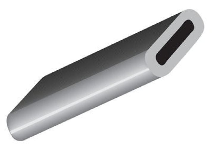 Oasis - 4036A Hydrodissection Cannula 25 Gauge 8 mm Bend, Flattened Tip