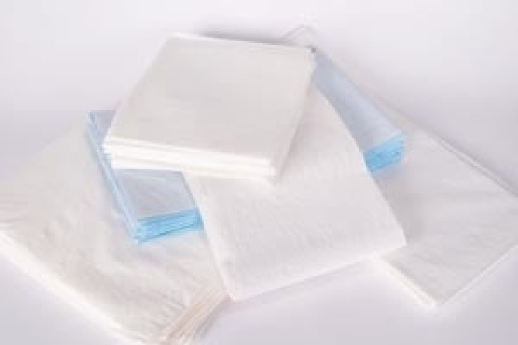 Tidi Products - 918211 Stretcher Sheet Tidi® Everyday Flat 30 W X 48 L Inch White Tissue / Poly / Polyethylene Film Disposable