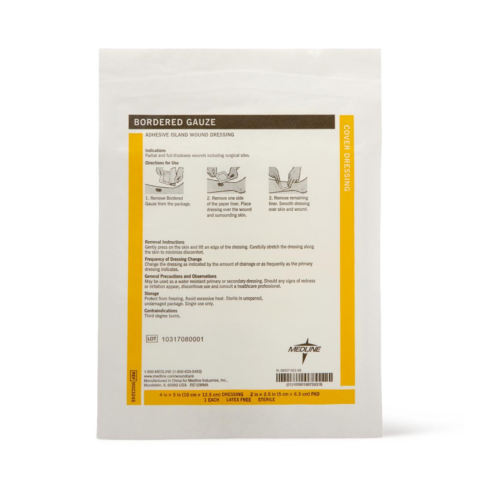 Medline - MSC3245 Medline Island Dressing