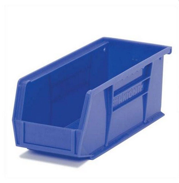 Market Lab Inc - 6003-BL Storage Bin Blue Industrial Grade Polymers 5 X 5-1/2 X 10-7/8 Inch