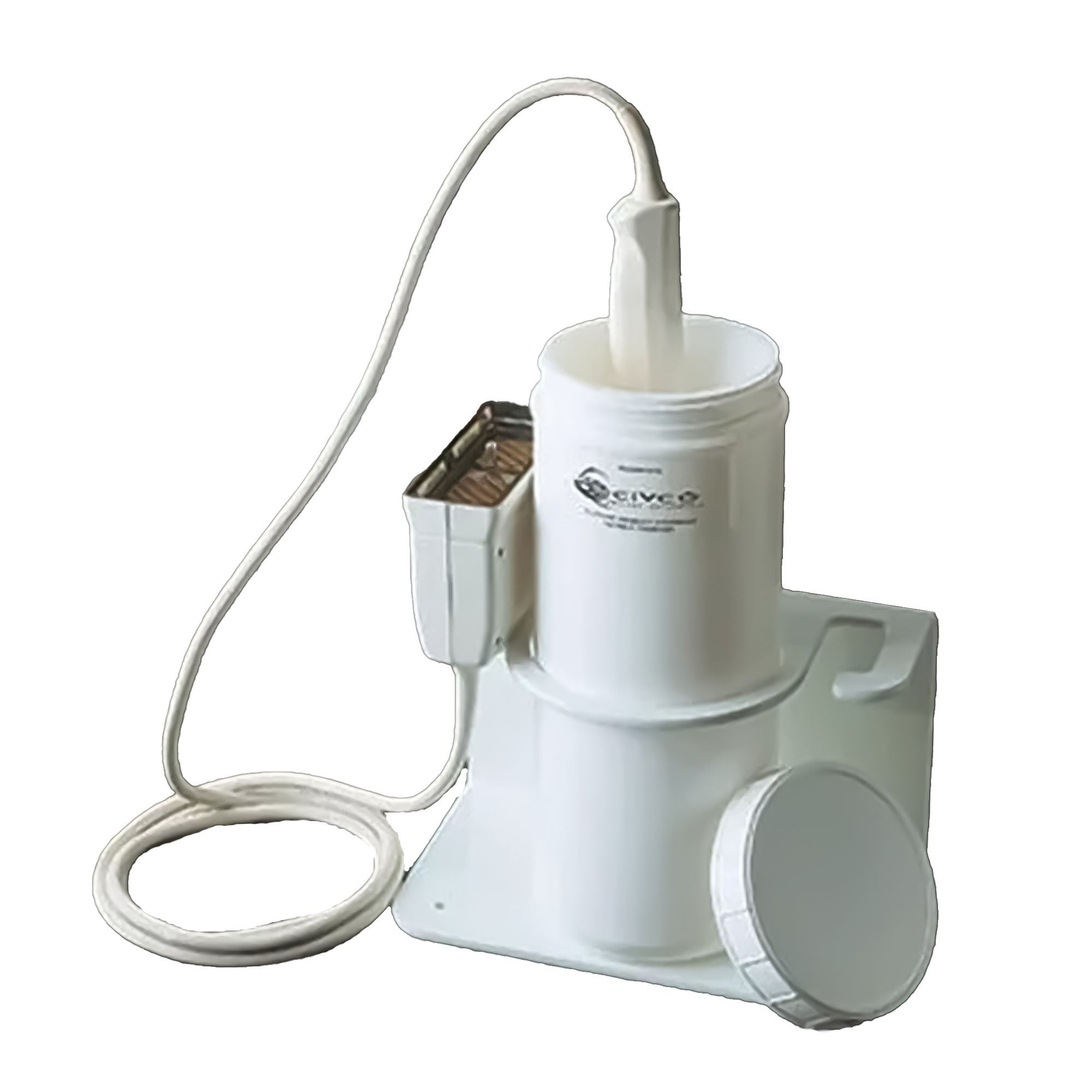 Cone Instruments - 914677 Replacement Endocavity Transducer Soaking Cup Set White, Polypropylene For Glutaraldehyde Disinfecting Solutions
