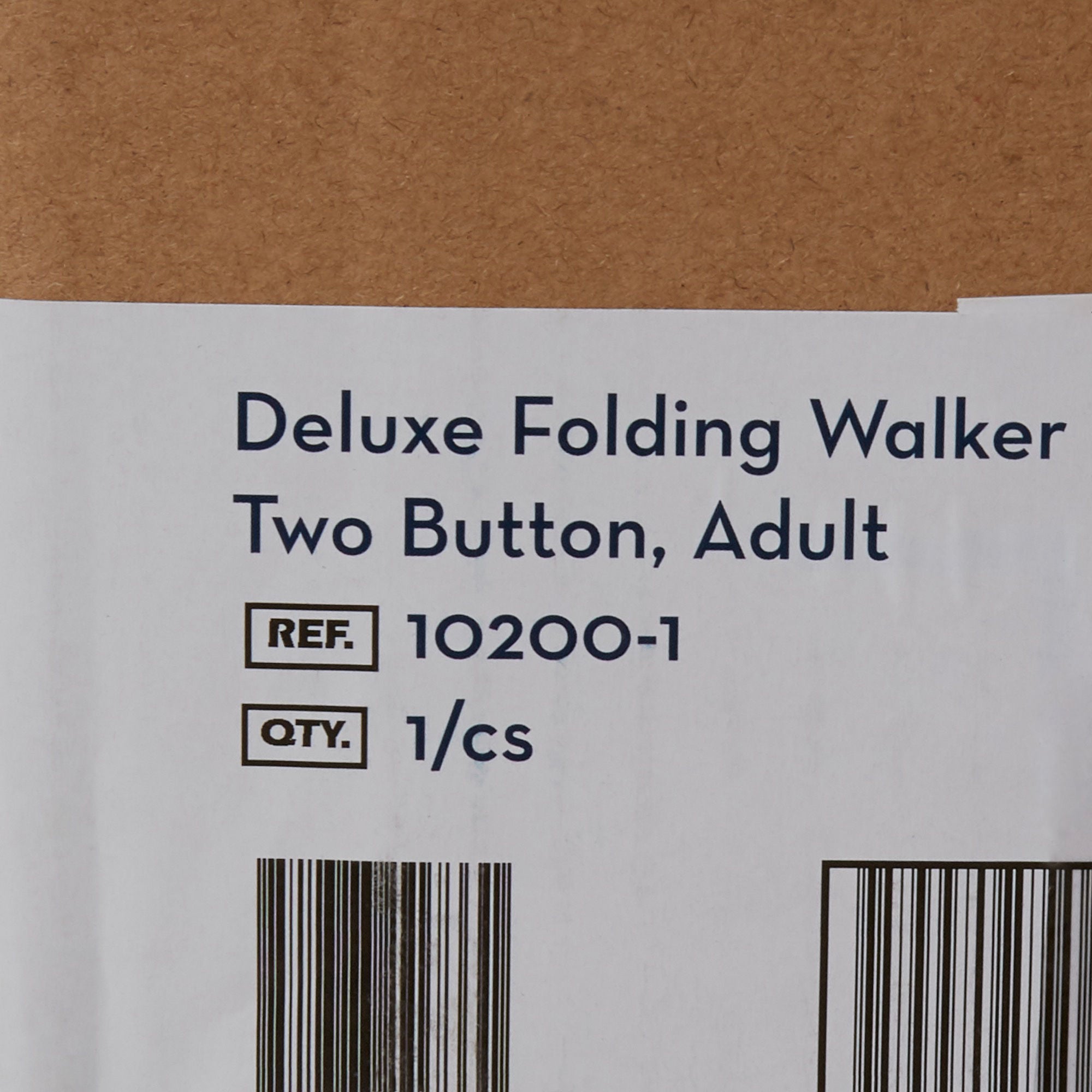 Drive DeVilbiss Healthcare - 10200-1 drive™ Deluxe Aluminum Dual Release Folding Walker