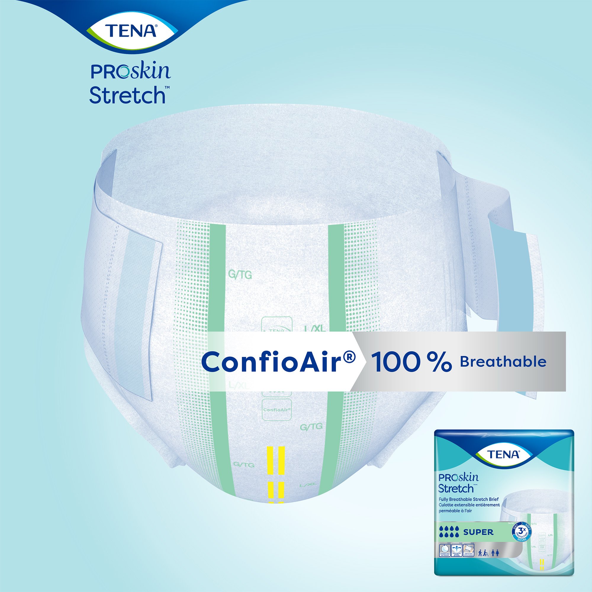Essity HMS North America Inc - 61391 Tena® Stretch™ Bariatric Super Incontinence Brief