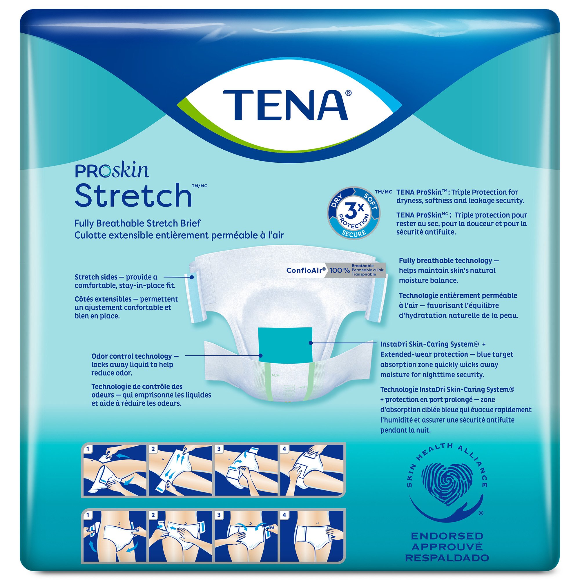 Essity HMS North America Inc - 61391 Tena® Stretch™ Bariatric Super Incontinence Brief
