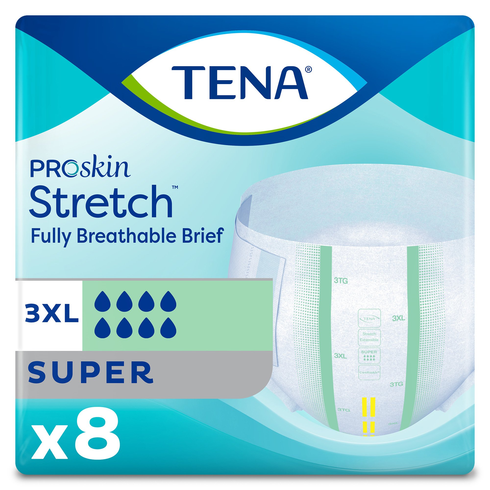 Essity HMS North America Inc - 61391 Tena® Stretch™ Bariatric Super Incontinence Brief