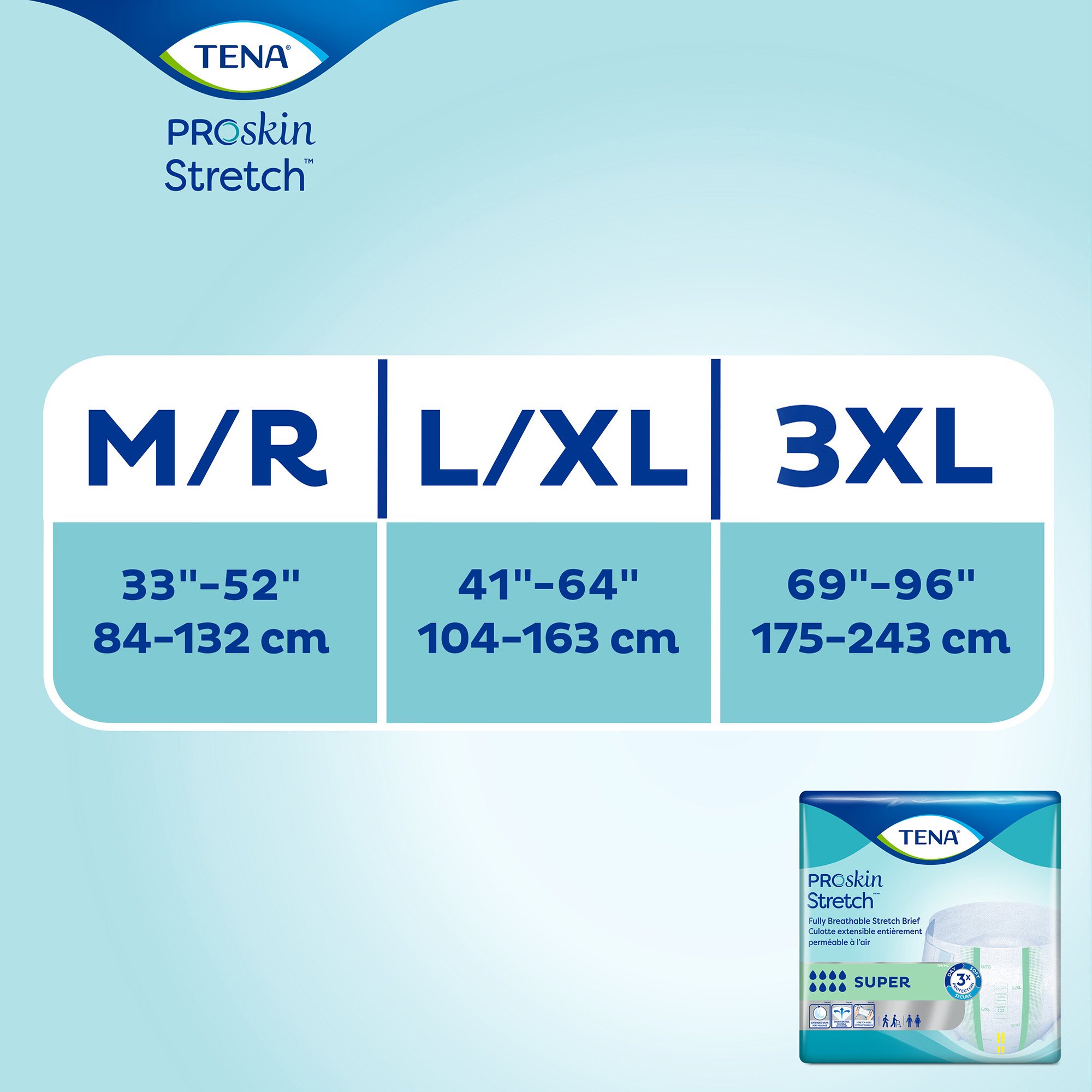 Essity HMS North America Inc - 61391 Tena® Stretch™ Bariatric Super Incontinence Brief