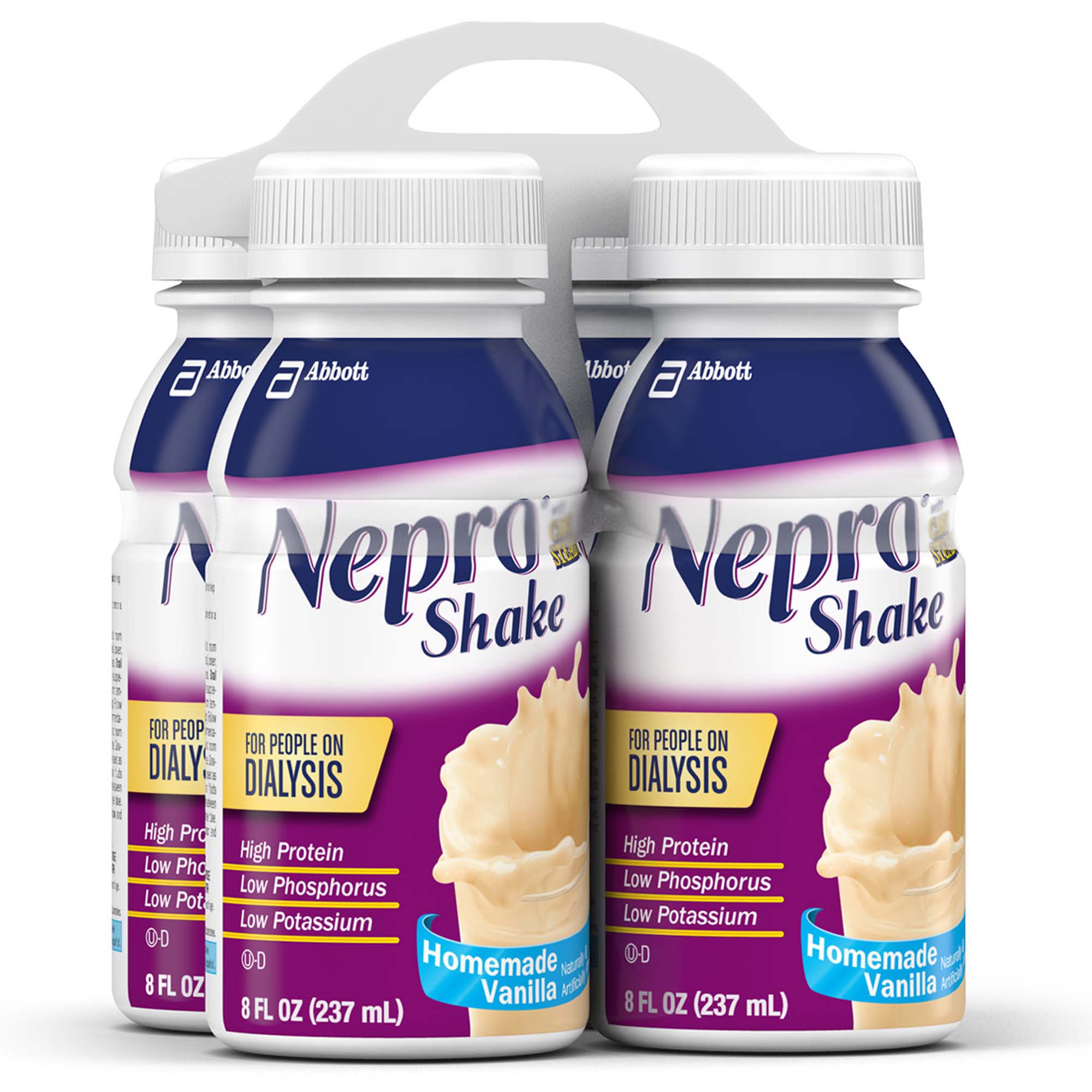 Abbott Nutrition - 63176 Nepro® with Carbsteady® Vanilla Shake for People on Dialysis