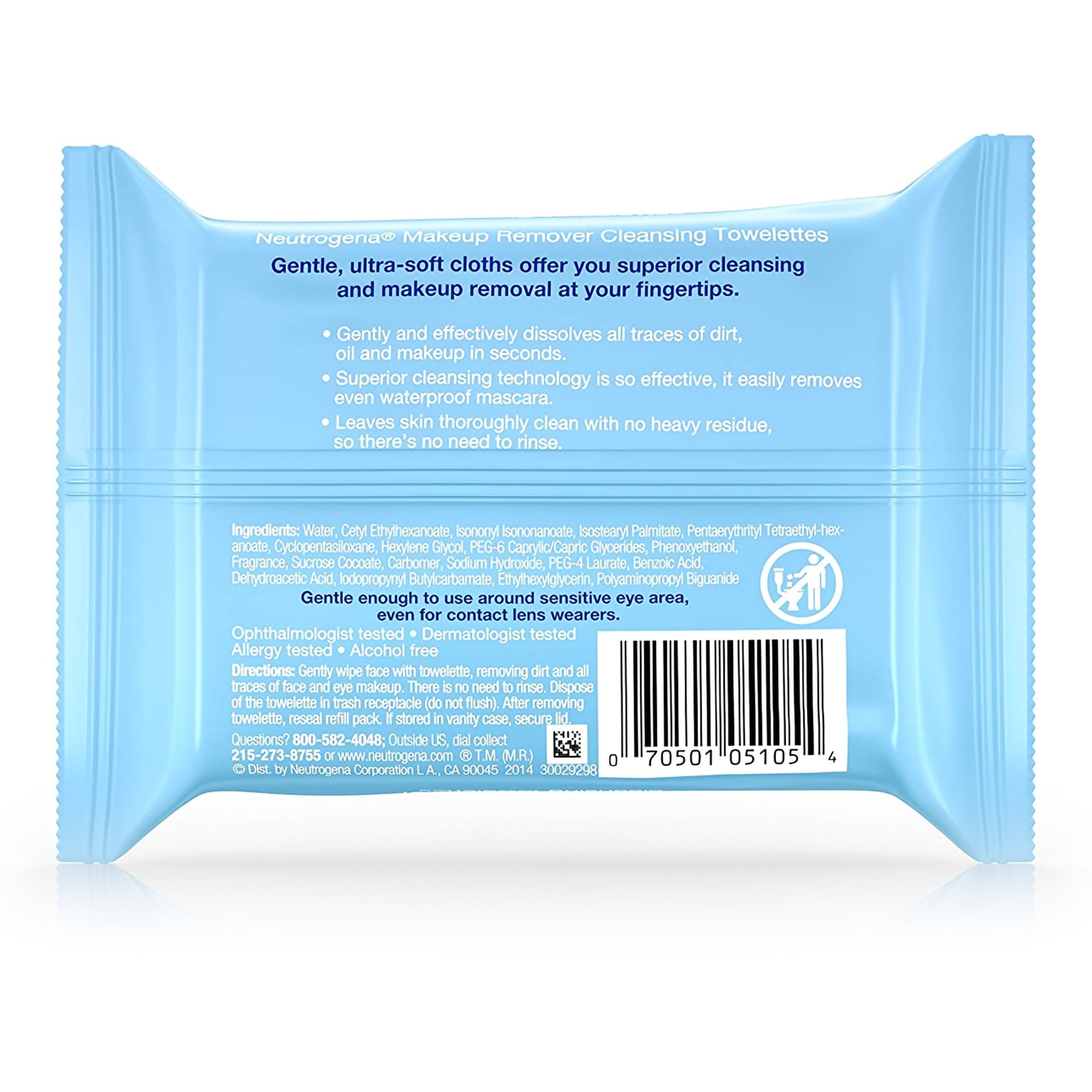 Kenvue Brands LLC 680510500 - Neutrogena® Makeup Remover - 1/Pack, 6/Case