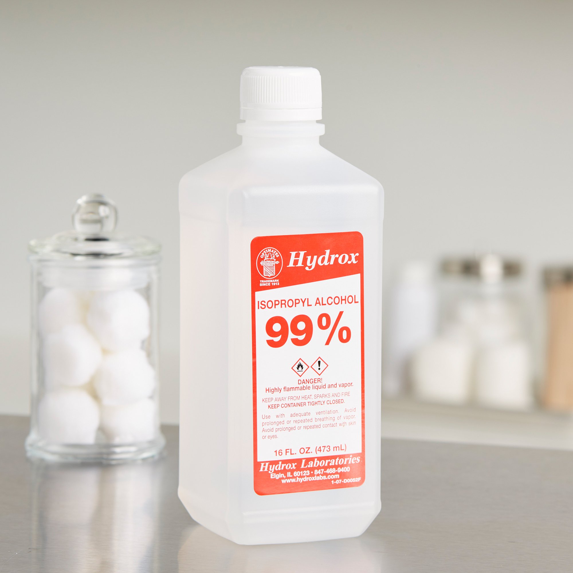 McKesson Brand - D0052 Hydrox 99% Isopropyl Alcohol for Technical Use