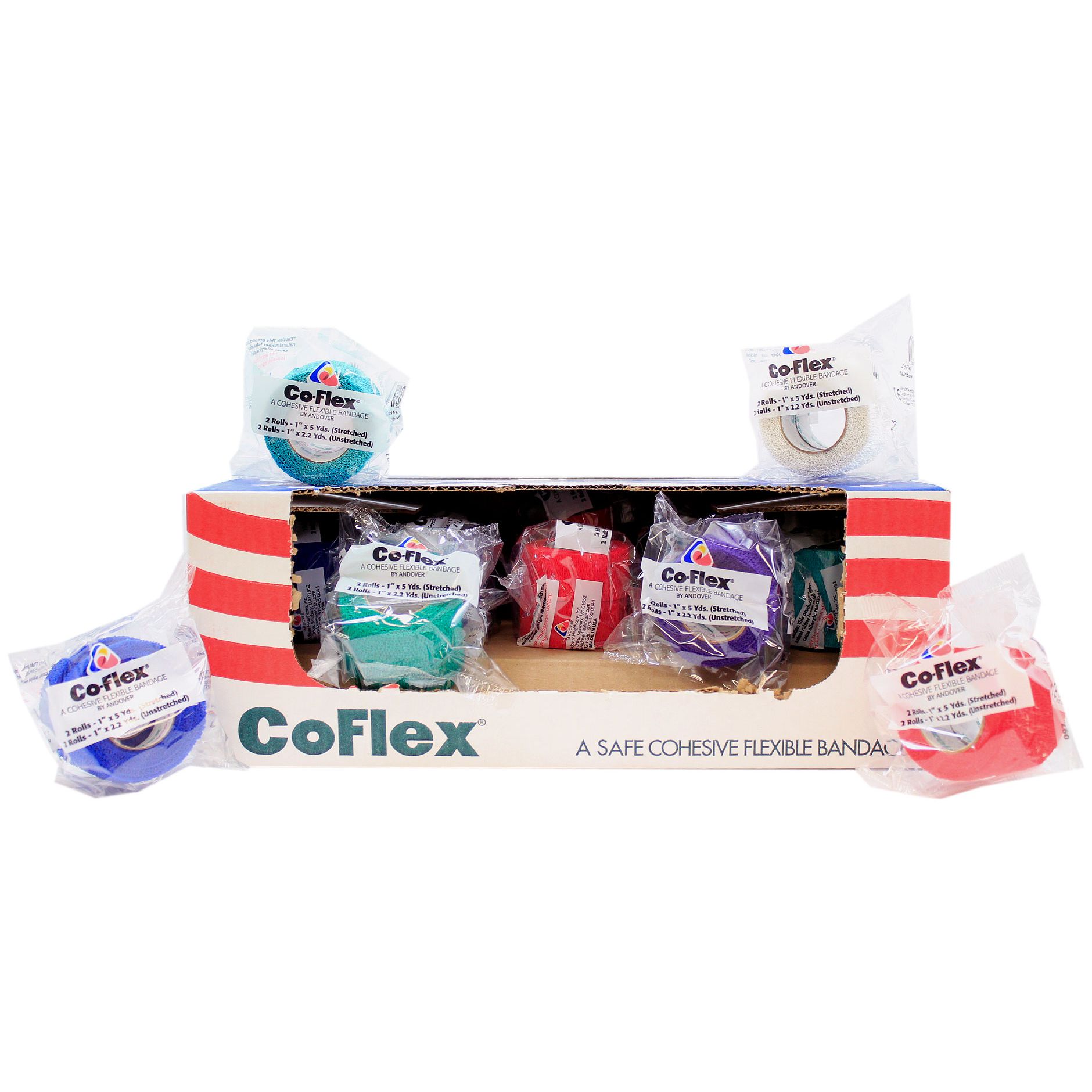 Andover Healthcare Inc - 3100RB-030 CoFlex® Self-adherent Closure Cohesive Bandage