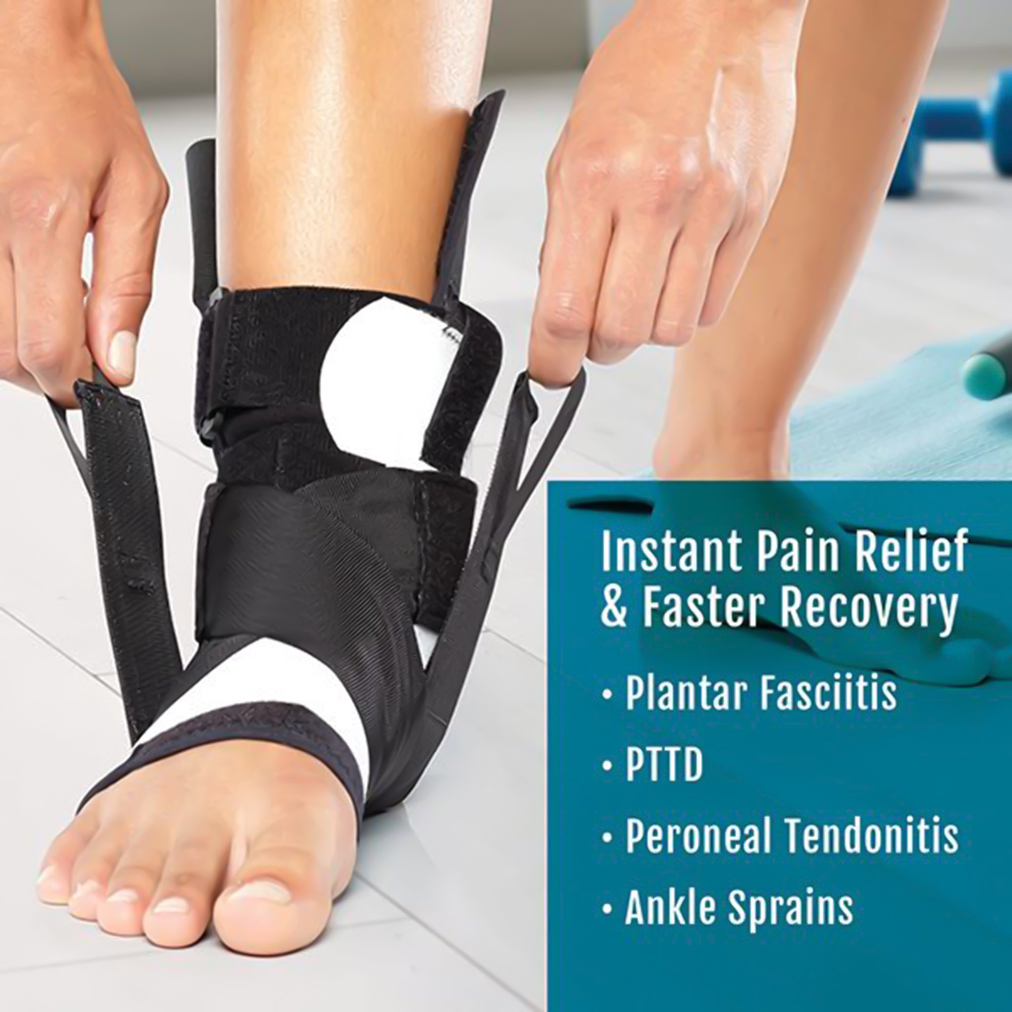 Cropper Medical 53602 - BioSkin® TRILOK™ Ankle Brace, Medium - 1/Each