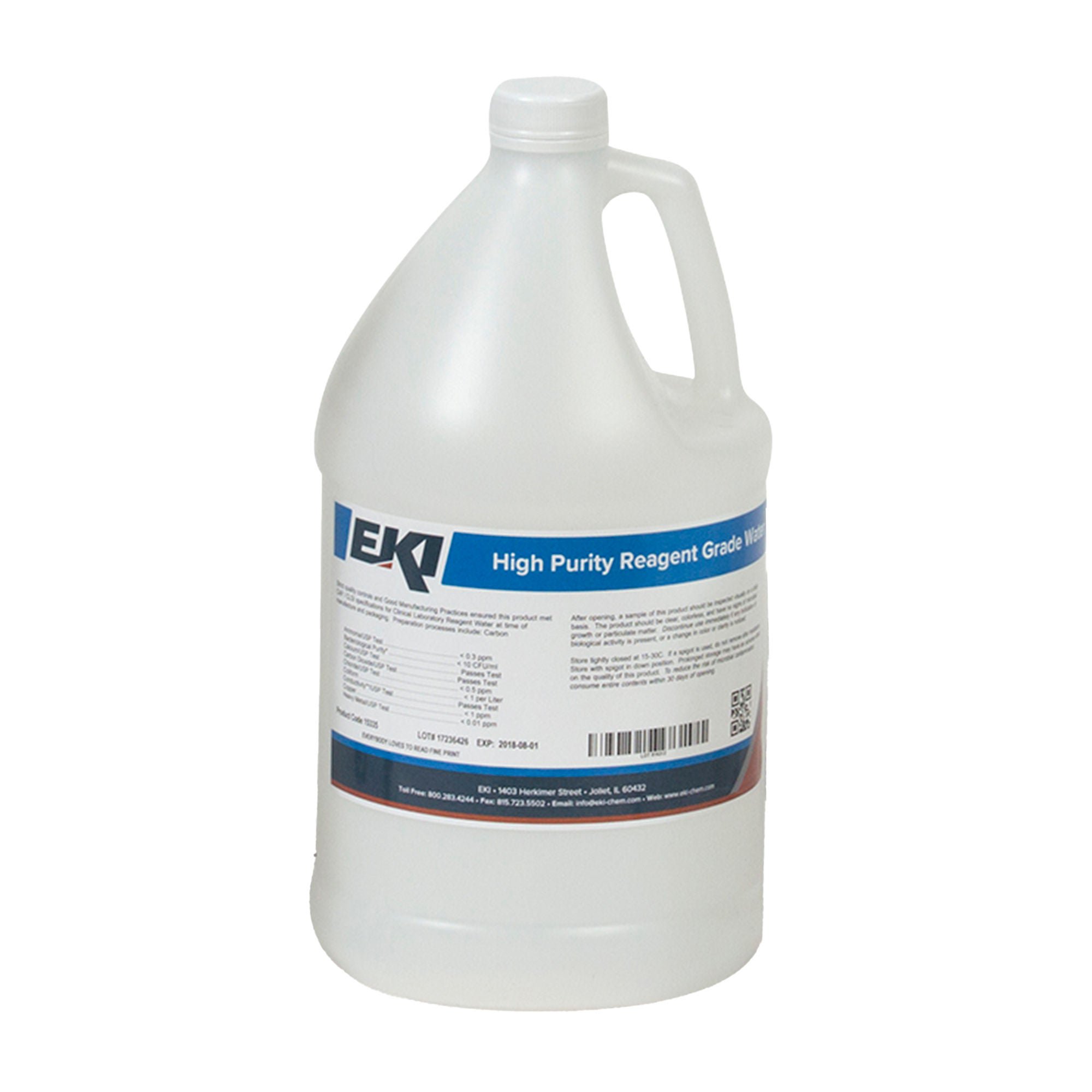 EK Industries Inc - 15335-GAL EKI Deionized Water Chemistry Reagent