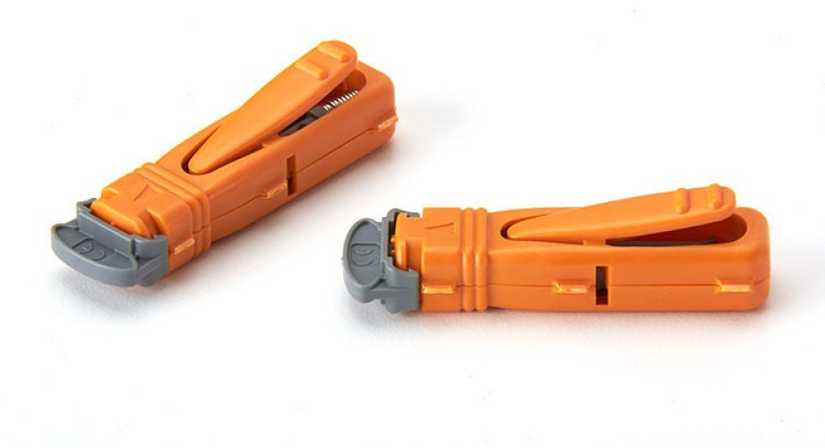 PTS Diagnostics - 1701 Safety Lancet Unistik™ 21 Gauge Retractable Push Button Activation Finger