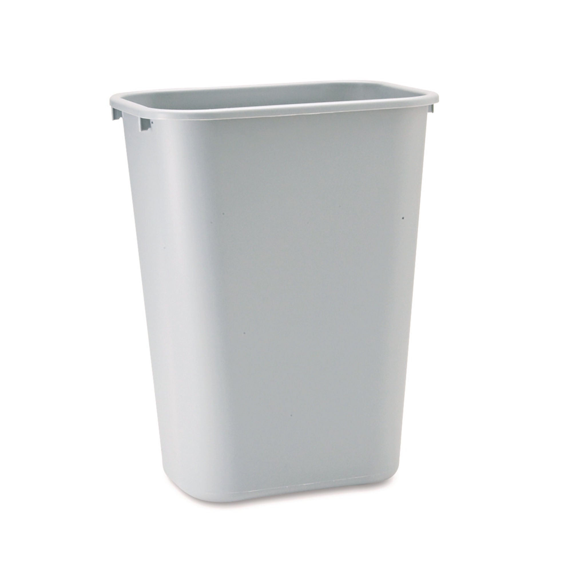 RJ Schinner Co - FG295700GRAY Trash Can Deskside 41 Quart / 10.25 gal. Gray LLDPE Rectangular