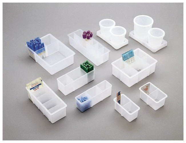 Fisher Anatomical - 22038383 Tube Holder White, 32+ Vac Tube Holds, Autoclavable For Phlebotomy Tray