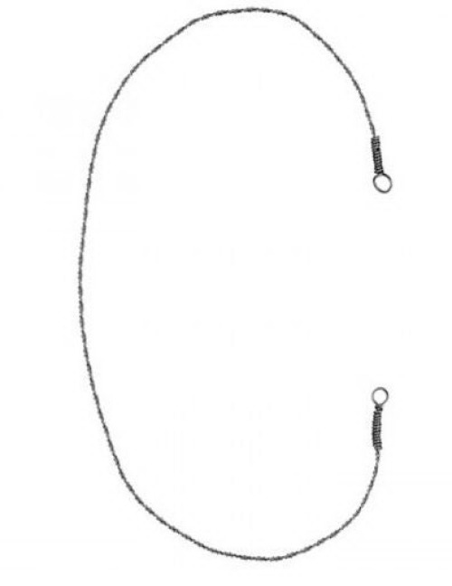 V. Mueller - NL850 Wire Saw V. Mueller® 12 Inch, Stainless Steel, Standard, Loops on Both Ends