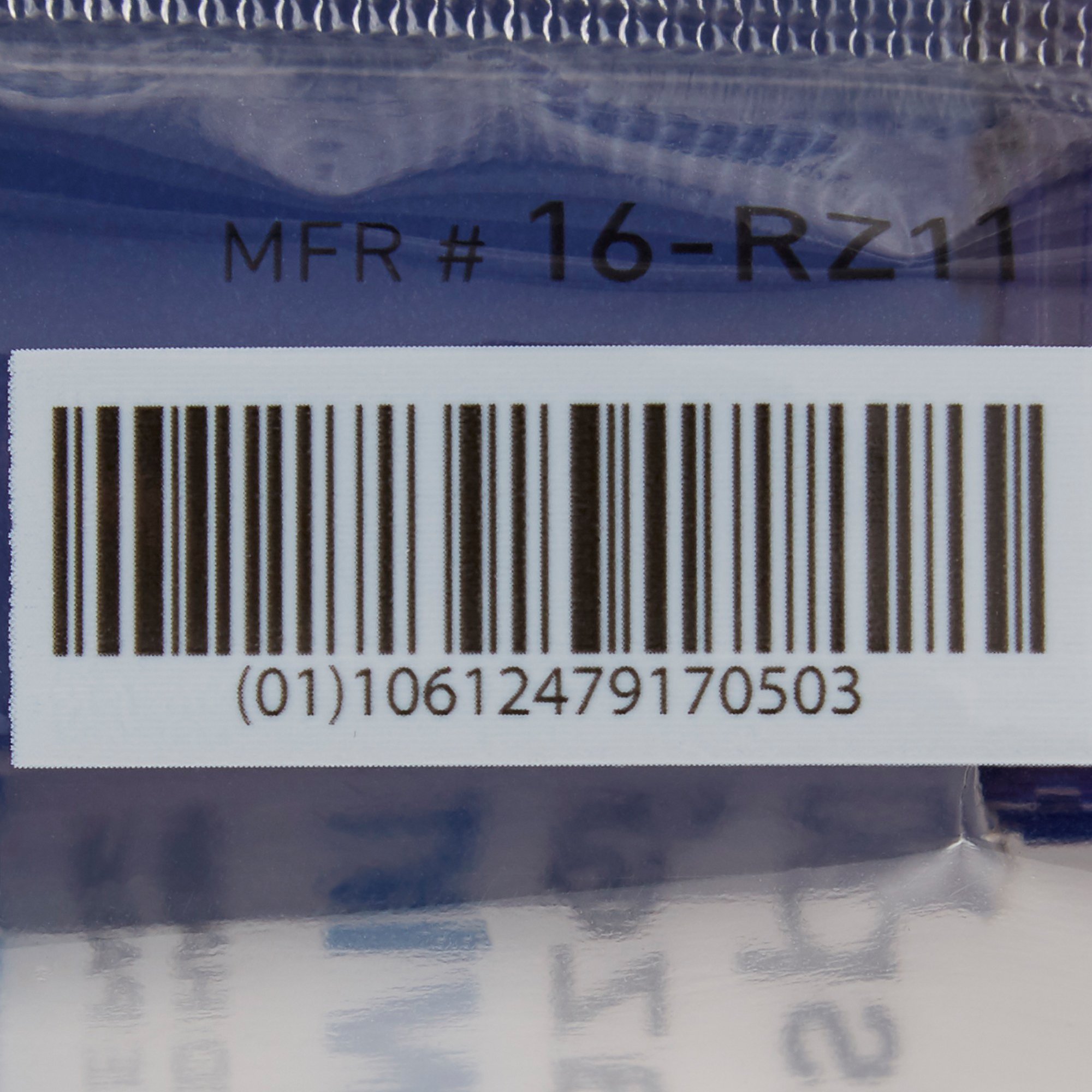 McKesson Brand 16-RZ11 - McKesson Disposable Razor, Twin Blade, Lubricated Strip, Blue - 1/Pack, 12/Box, 72/Case