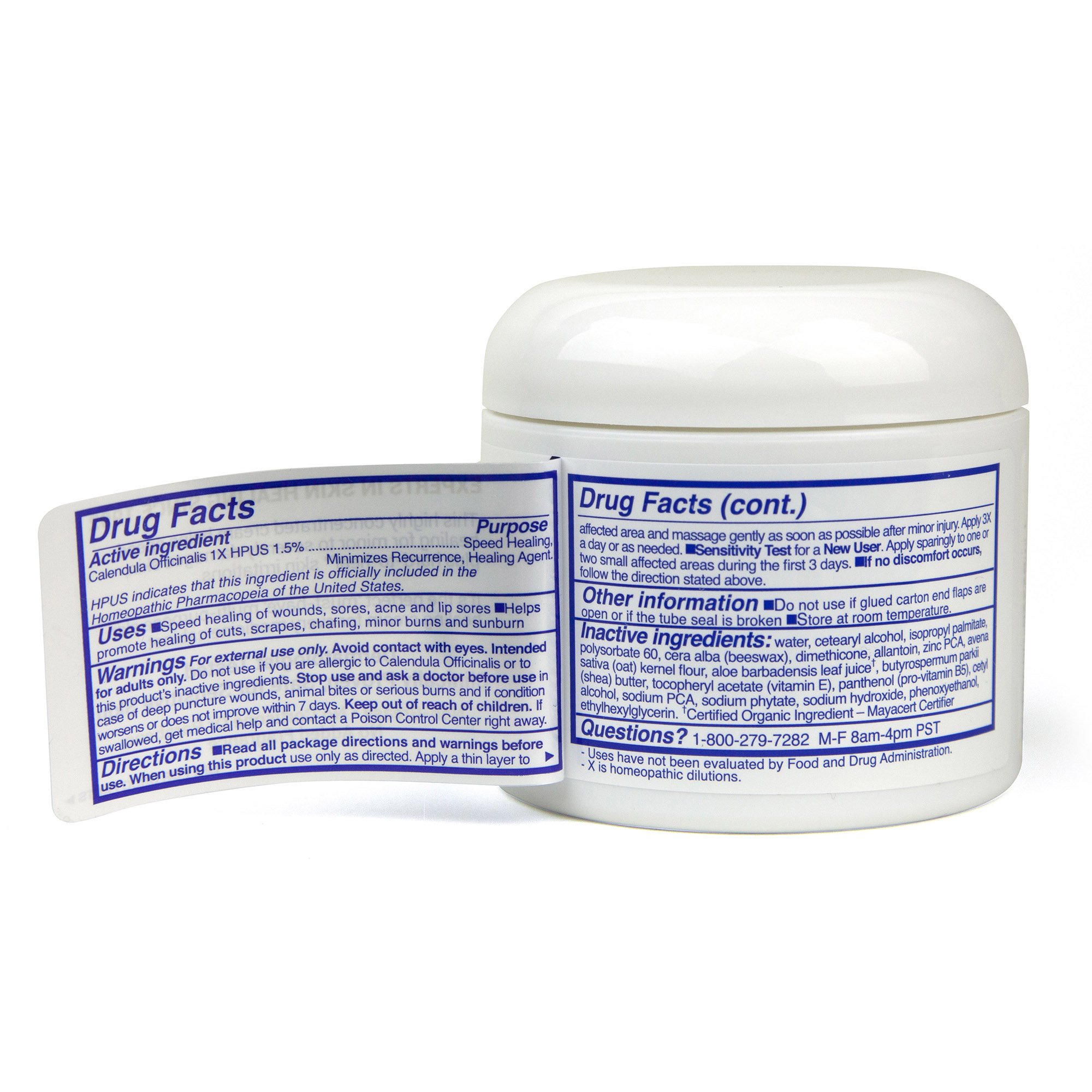 Triderma 09041 - TriDerma® MD Intense Fast Healing® Moisturizer, 4-ounce Jar, Unscented - 1/Each, 64/Case