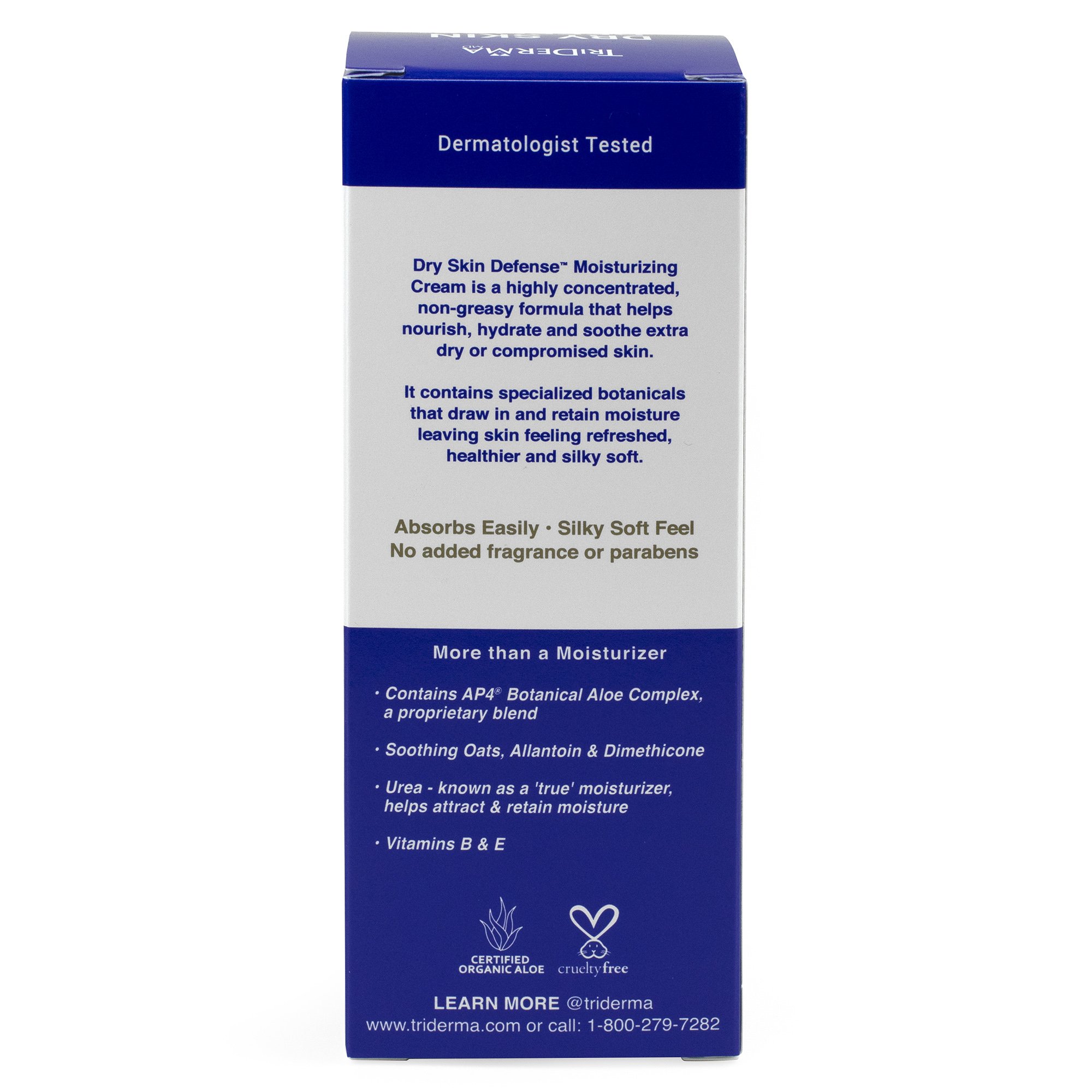 Triderma 66425 - TriDerma® MD Diabetic Dry Skin Defense™ Moisturizer, 4.2-ounce tube - 1/Each, 3/Box, 24/Case