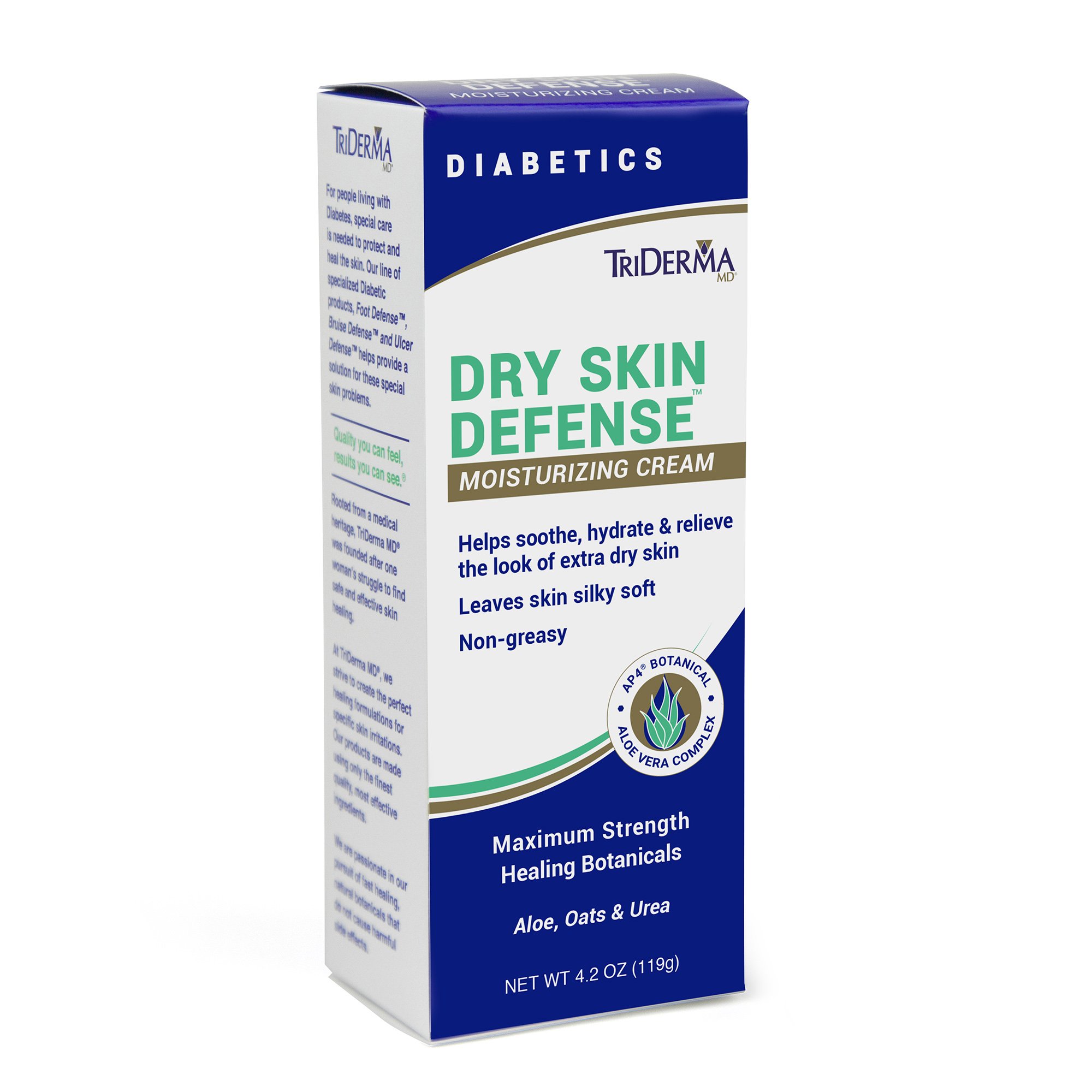 Triderma 66425 - TriDerma® MD Diabetic Dry Skin Defense™ Moisturizer, 4.2-ounce tube - 1/Each, 3/Box, 24/Case