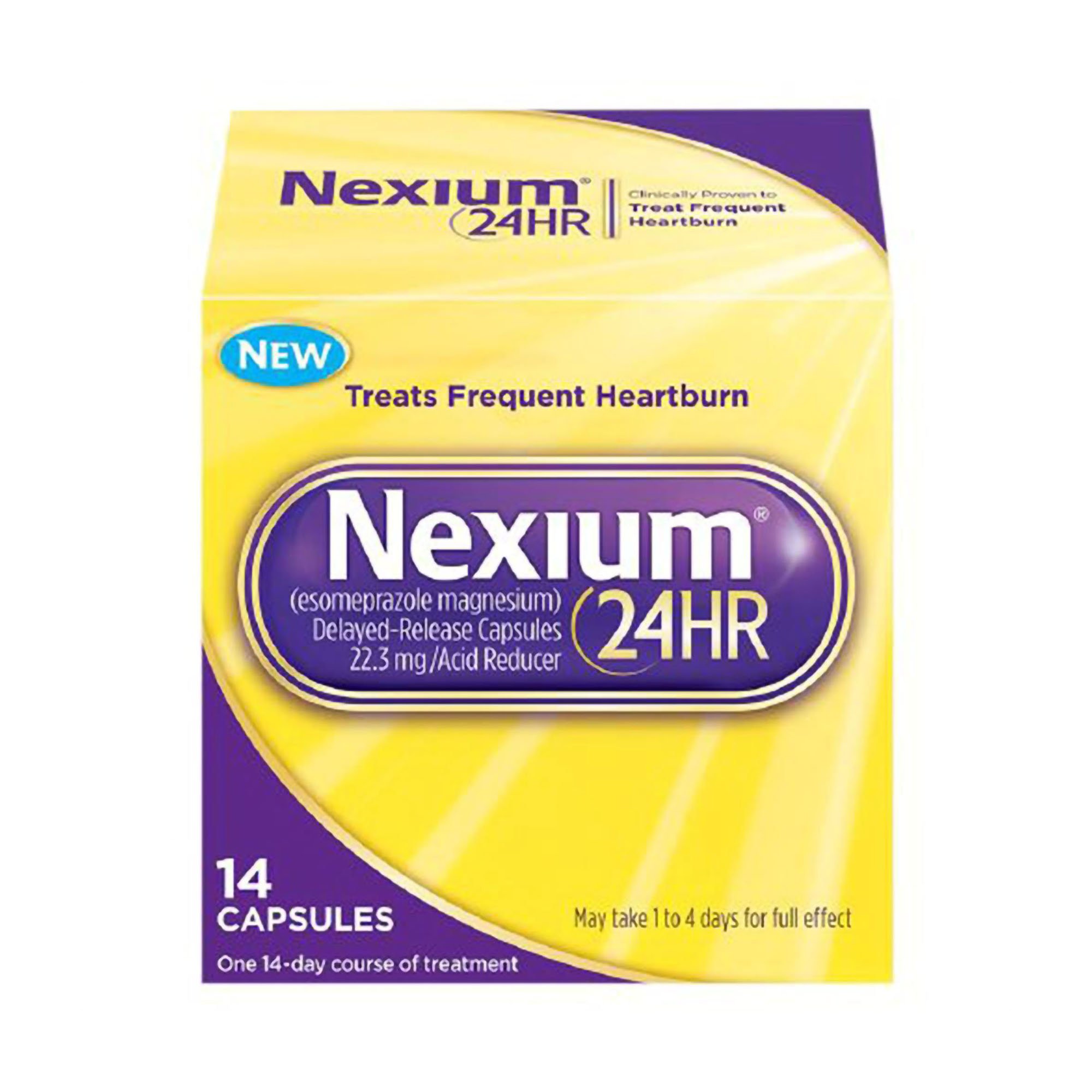 Glaxo Consumer Products - 00573245014 Nexium® 24HR Esomeprazole Magnesium 20 mg Acid Reducer Capsules