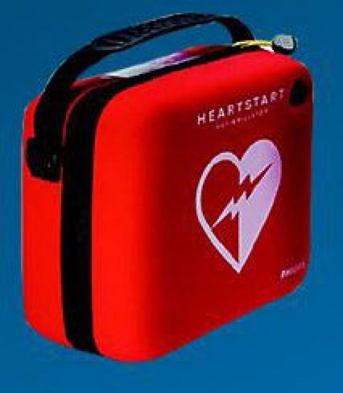 Heartstream US LLC - 989803121431 Standard Carry Case Phillips Red Cordura® Nylon 4.8 X 8.5 X 9.5 Inch