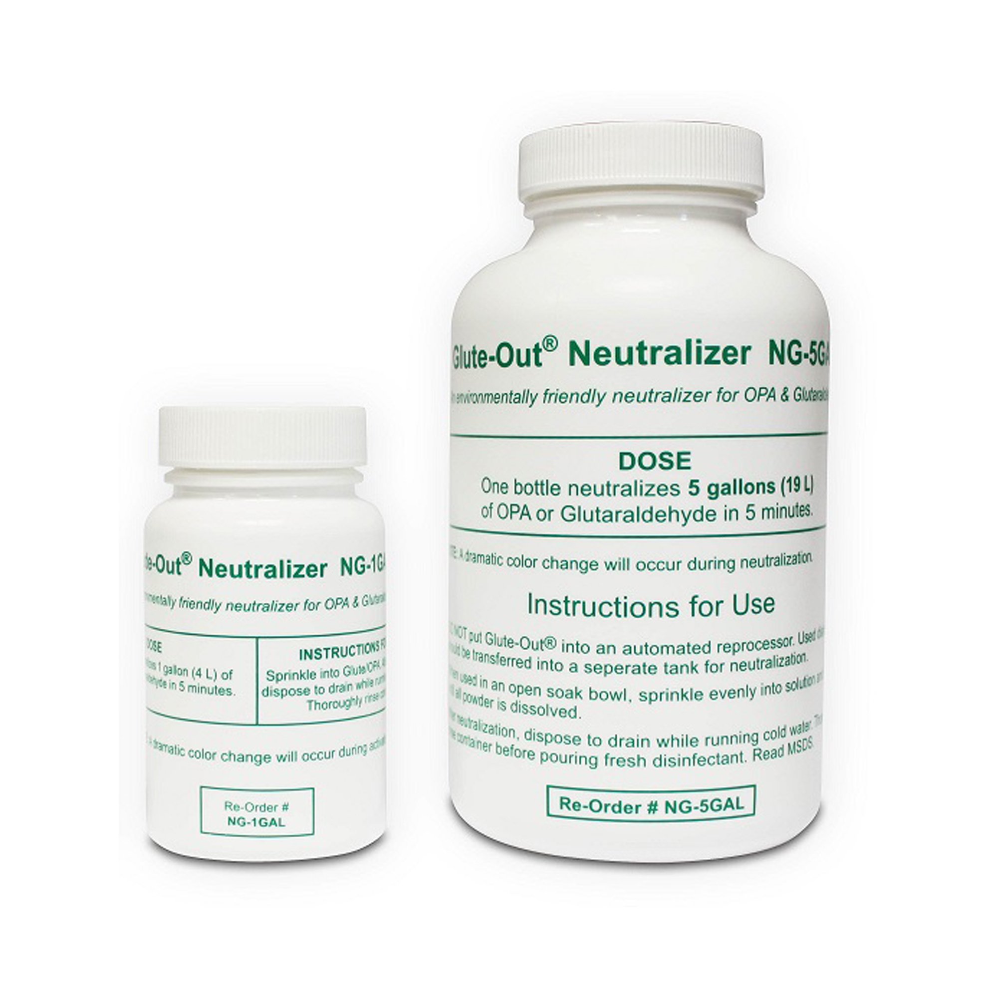 Civco Medical Instruments 610-2192 - Glute-Out® OPA/Glutaraldehyde Neutralizer - 12/Case