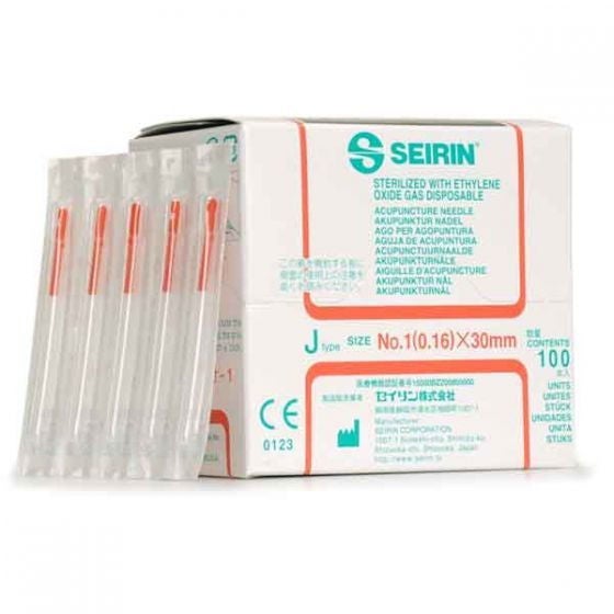 Lhasa OMS - SJ.25X30 Acupuncture Needle Seirin® 5 Japanese Gauge 30 mm Length J-Type