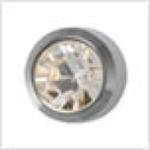 Medisystem - MS3043PM Mini Ear Piercing Stud MediStuds® Surgical Stainless Steel Crystal April Birthstone Bezel Mount