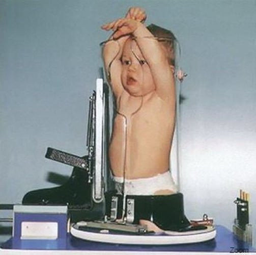 Cone Instruments - 206501 X-Ray Immobilizer/Positioner Pigg-O-Stat™ Pediatric, 20 X 22 X 35 Inch, With Standard Film Cassette Holder