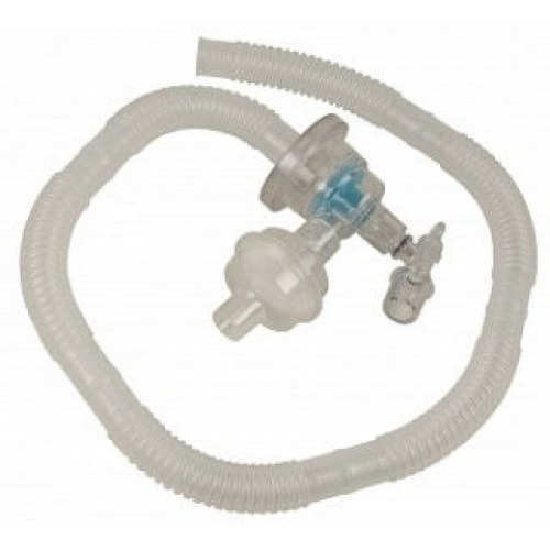 Allied Healthcare - L599-190 Ventilator Circuit AutoVent™ Corrugated Tube 36 Inch Tube Single Limb Adult Without Breathing Bag Single Patient Use