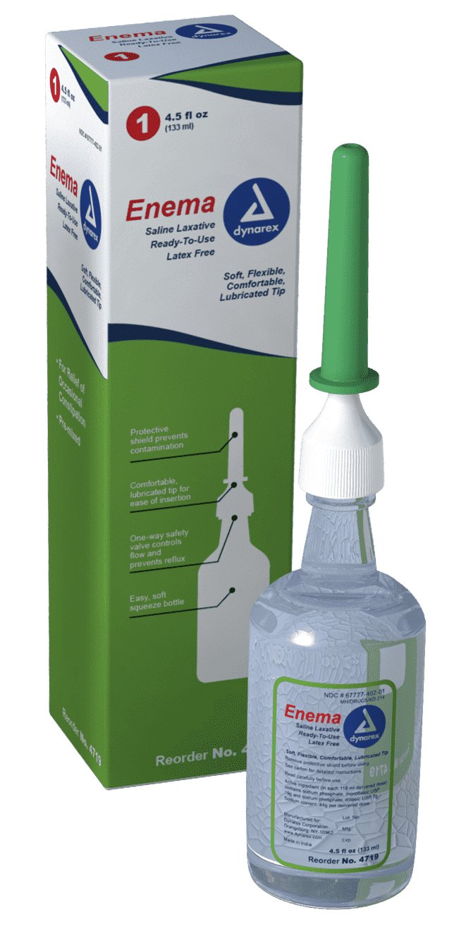 Dynarex - 4719 dynarex Saline Enzyme Enema