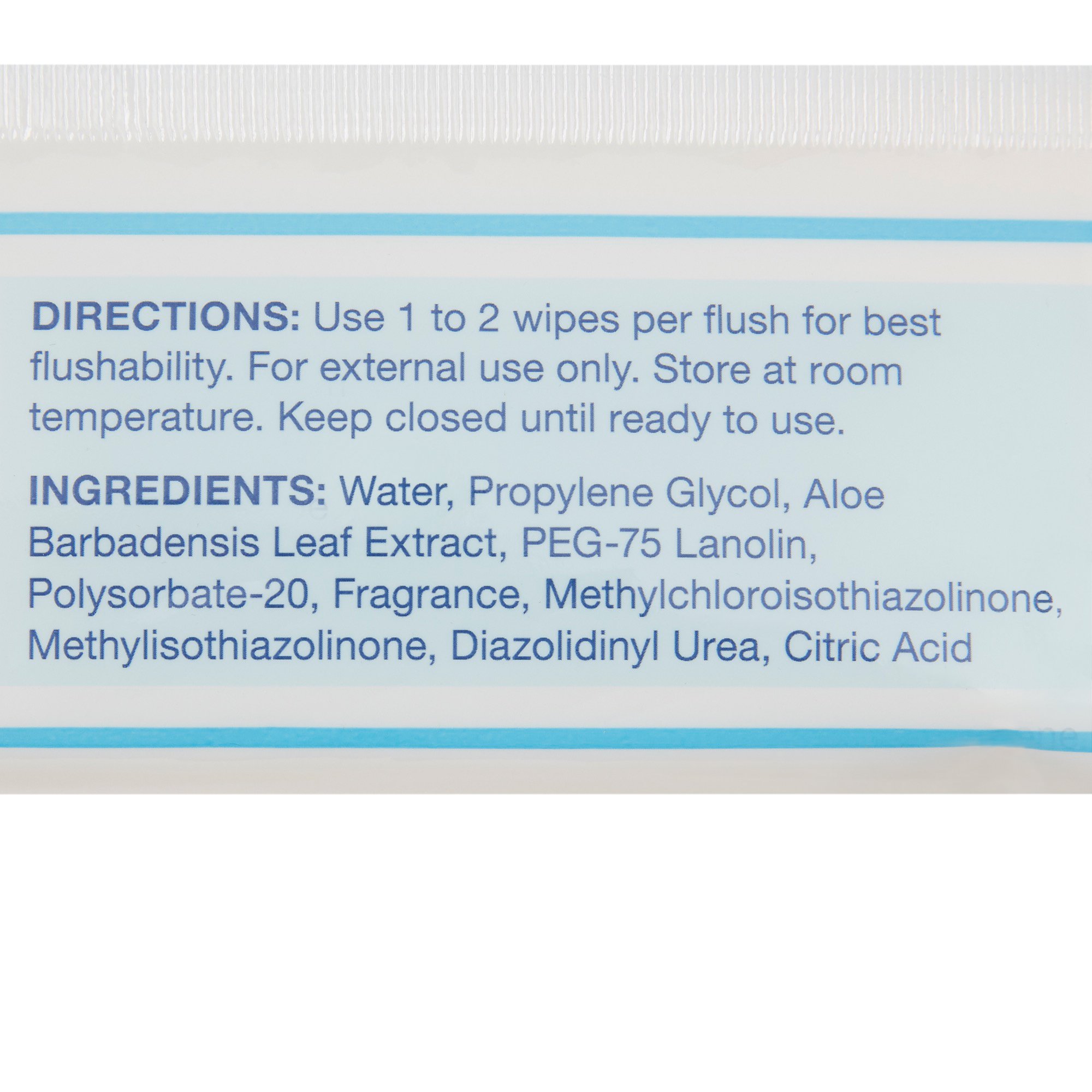 Dynarex 1322 - Dynarex Flush Away Personal Wipes, Adult, Soft Pack, Aloe/Lanolin - 1/Pack, 24/Case