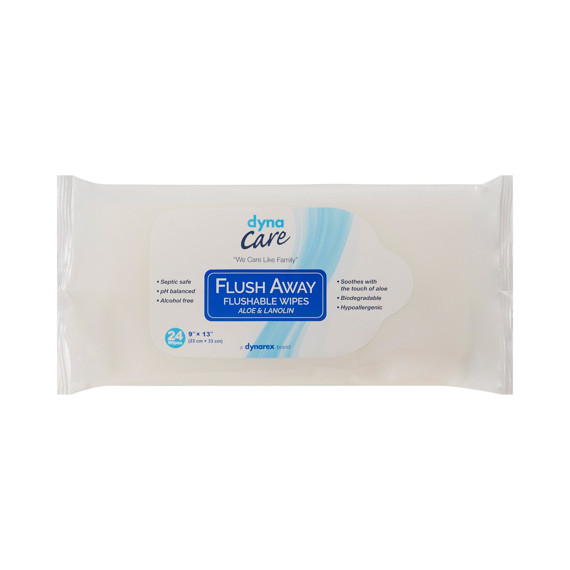 Dynarex - 1322 Dynarex Flush Away Personal Wipes