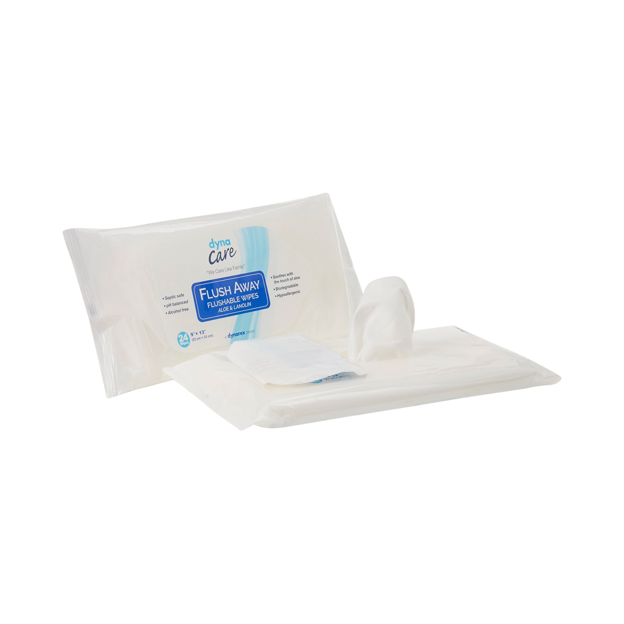 Dynarex - 1322 Dynarex Flush Away Personal Wipes