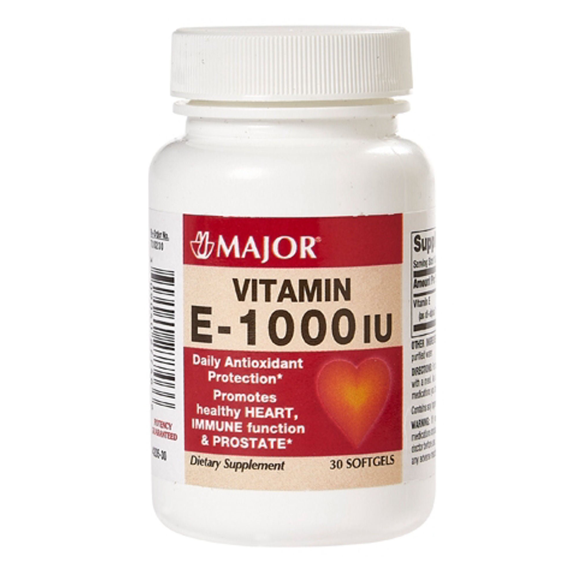Major Pharmaceuticals - 00904027746 Vitamin Supplement Major® Vitamin E 1