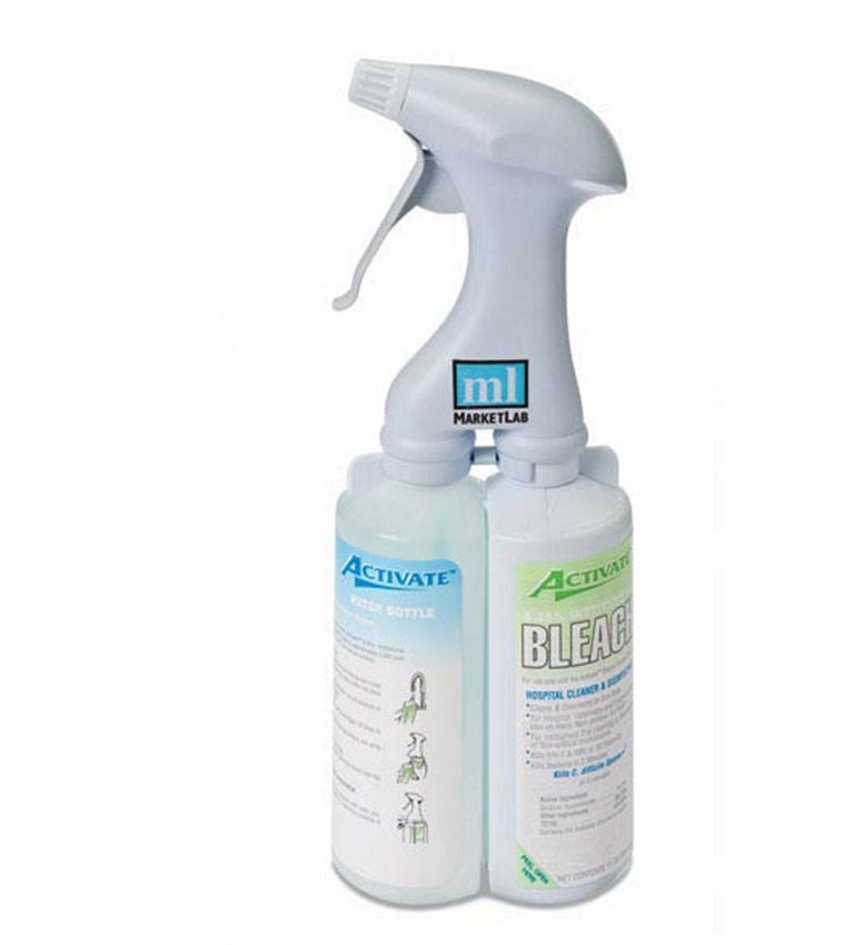 Market Lab Inc - 0108 Surface Disinfectant Cleaner Refill Fresh Mix Manual Squeeze Liquid 11 oz. Cartridge Bleach Scent NonSterile