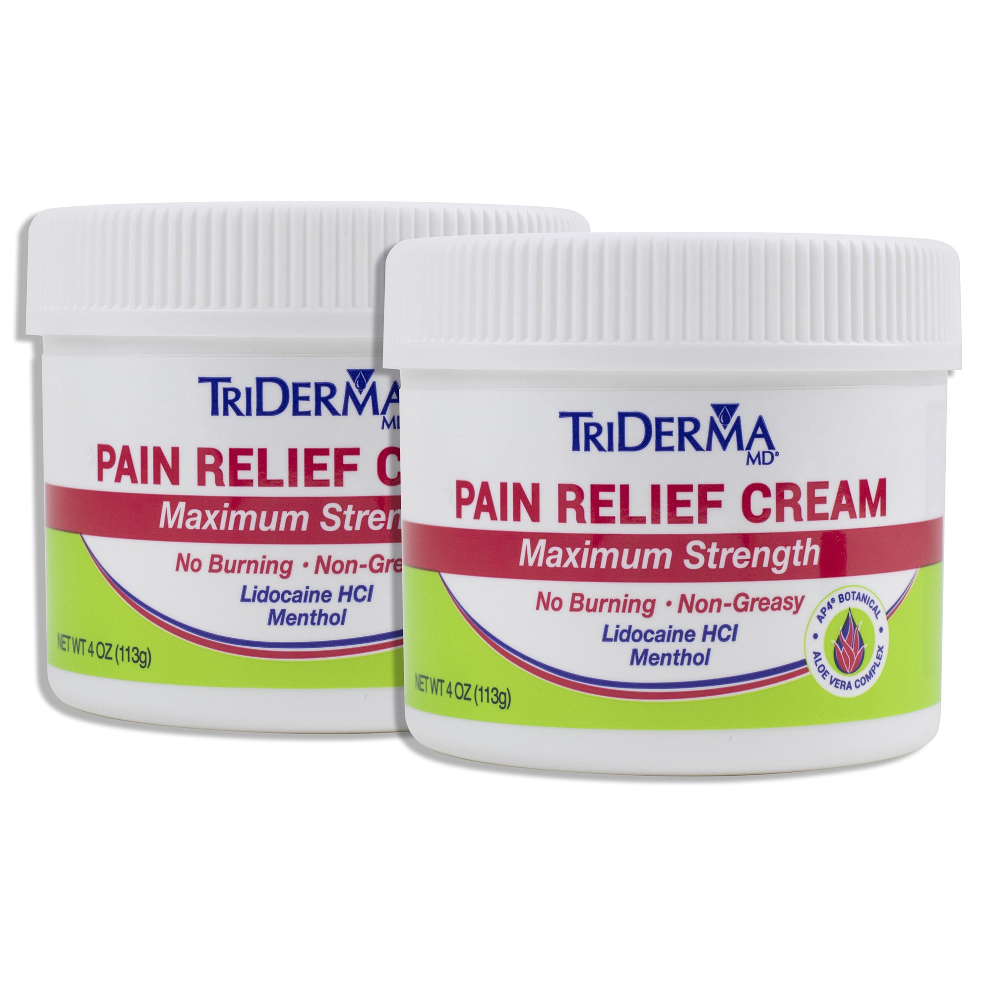 Triderma - 73041 TriDerma MD® Lidocaine / Menthol Topical Pain Relief
