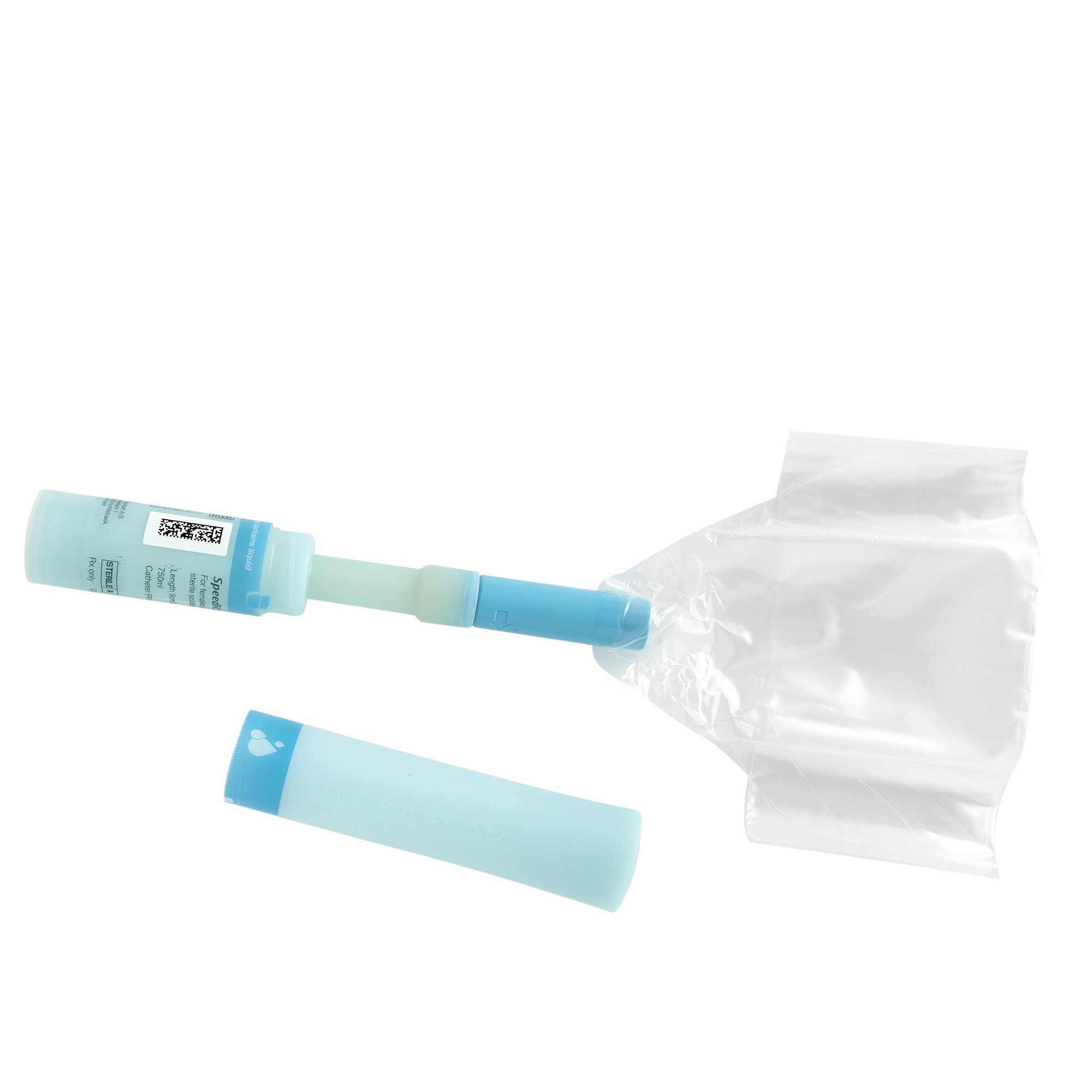 Coloplast 28524 - SpeediCath Compact Set Female Urethral Catheter 3.5in 14Fr 750mL Bag 28524 - 1/Each, 20/Box