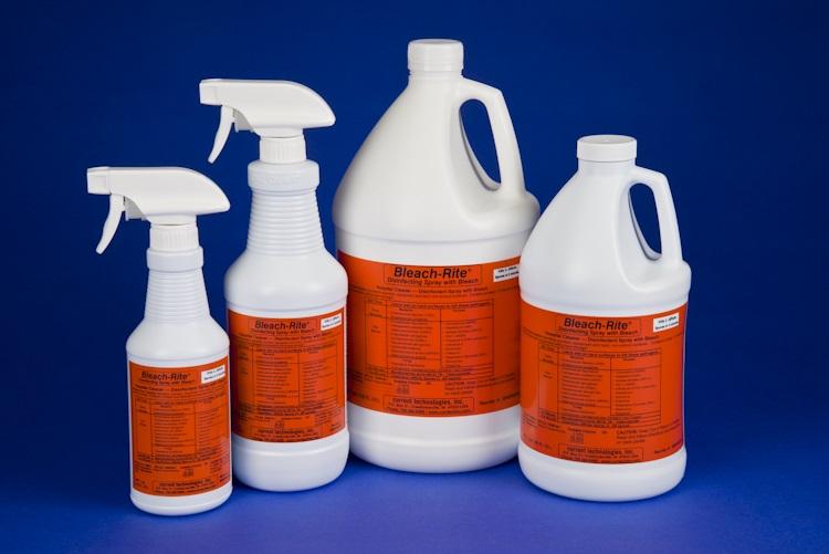 Current Technologies - BRSPRAY32 Surface Disinfectant Bleach-Rite® Trigger Spray Liquid 32 oz. Bottle Bleach Scent NonSterile