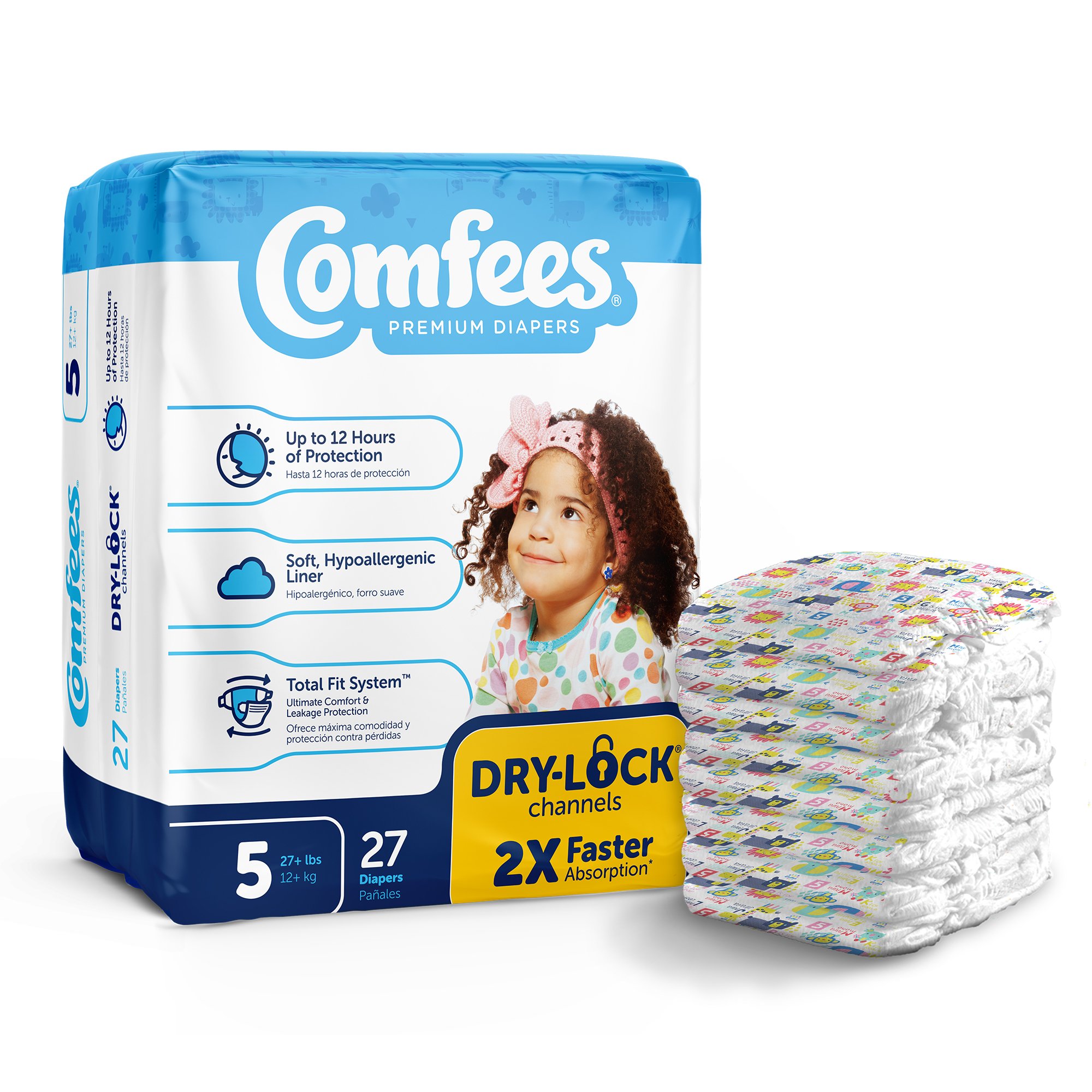 Attends Healthcare Products - 41541 Attends Comfees Premium Diapers